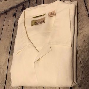 Men’s XL Cubavera linen blend button down shirt